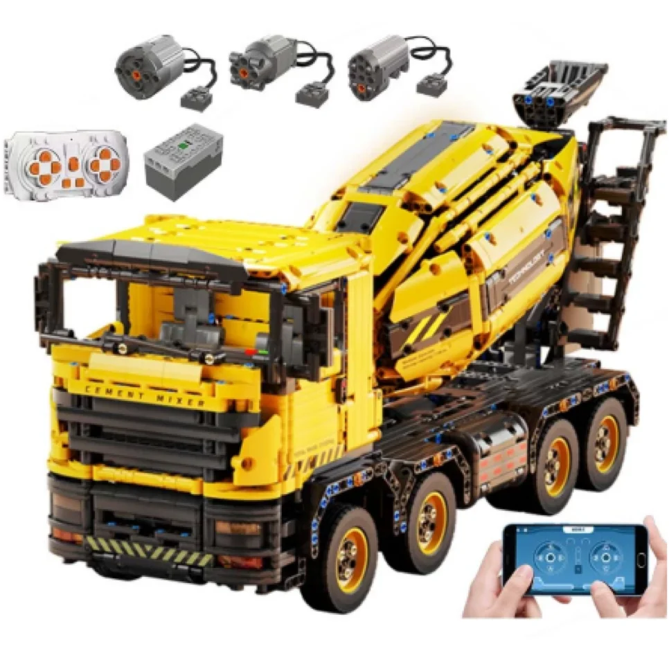 

Технический автомобиль-блендер T4005, игрушка-мотор, инженерный грузовик