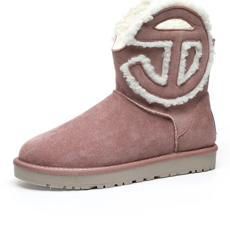 

New Designer Winter Warm Women Ankle Boots Fashion Causal Platform Snow Boots Women Zapatos De Mujer Cotton Shoes