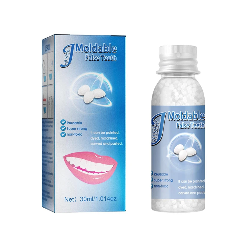 

30ml Resin FalseTeeth Solid Glue Temporary Tooth Repair Set Teeth And Gap Falseteeth Denture Adhesive Teeth Dentist