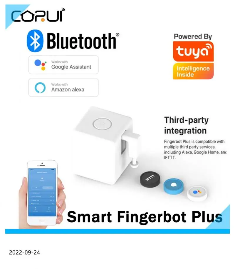 

Умный Bluetooth-переключатель с управлением через приложение