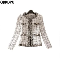 new style girls romantic tassel cardigan jacket vintage korean woollen coats elegant short outerwea women multi pocket jacket