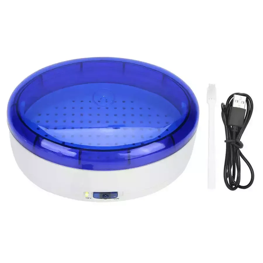 

NEW2023 Mini Ultrasonic Cleaner Manicure Ultrasonic Cleaning Machine Portable Nail Art Tools Cleaning Box Sonic Cleaner Bath