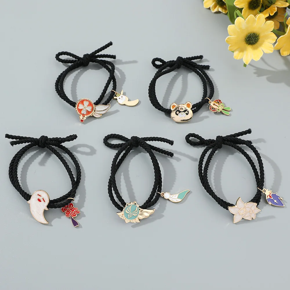 Genshin дальний головной убор для косплея искусственная игра Venti Hu Tao Klee Sayu Keqing Xiangling милые домашние животные