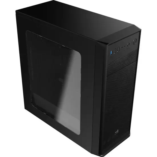 

Gamer Cabinet Mid Tower SI-5100 EN58348 AEROCOOL Black