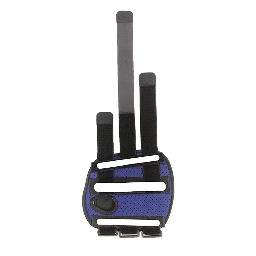 

Sponge Holder Wristband Carpal Brace Sports Impact Guard Basketball 20.5X18X1cm Adjustable Support Blue Men Women