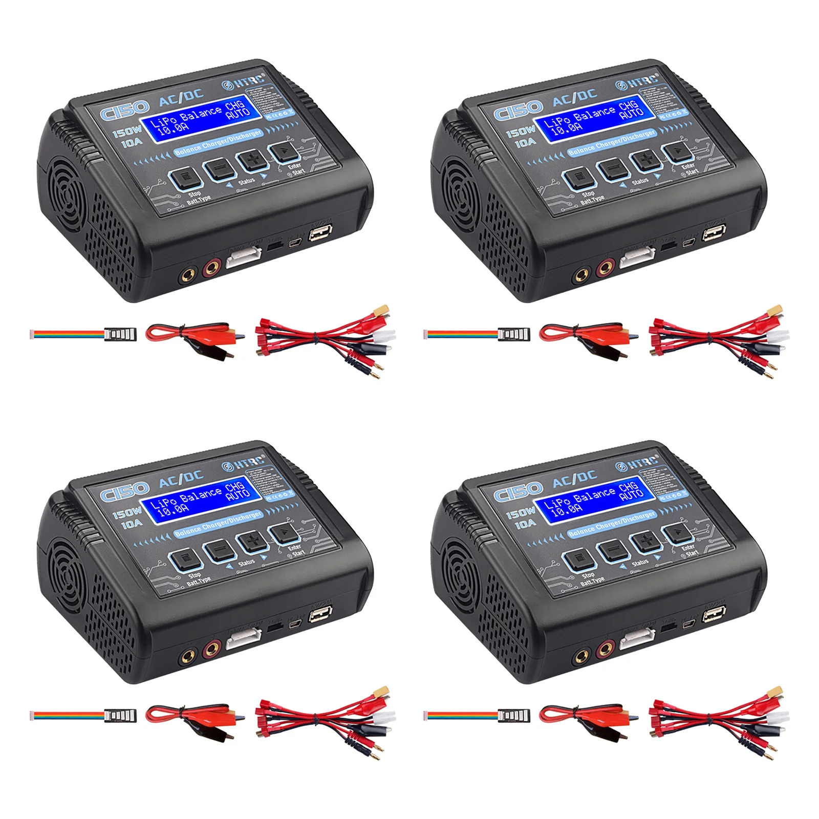 

HTRC C150 150W RC Battery Charger Balance Discharger for LiPo LiHV LiFe Pb