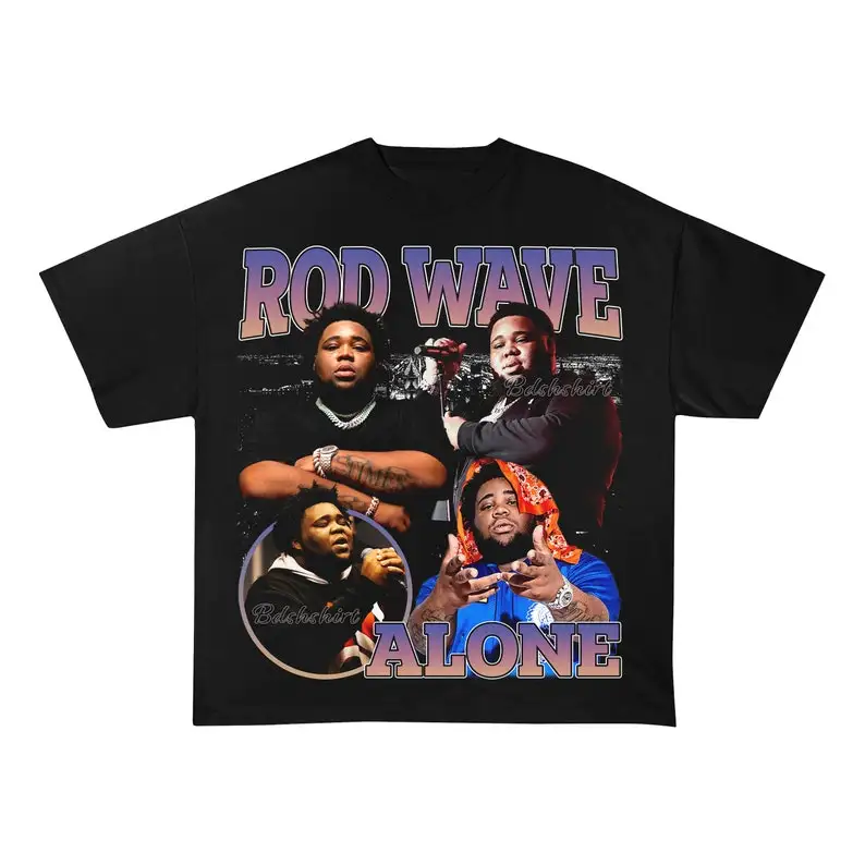 Limited Rod Wave Vintage T-Shirt Gift For Woman and Man Unisex