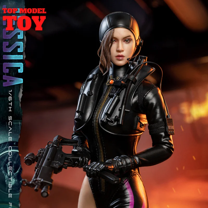 

SWTOYS FS054 1/6 Jessica Female Action Figure Set Model 12'' Soldier Action Figurin Doll for Collectible Toy
