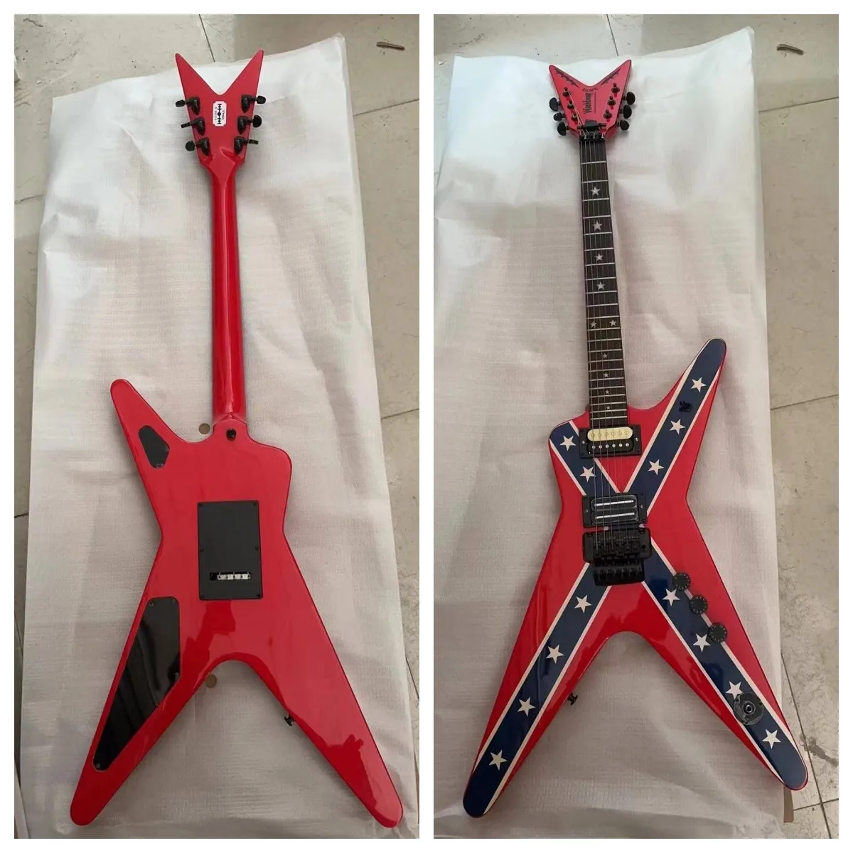 

DIME Wasbburn Signature Electric Guitar RED 6string guitar，made in china