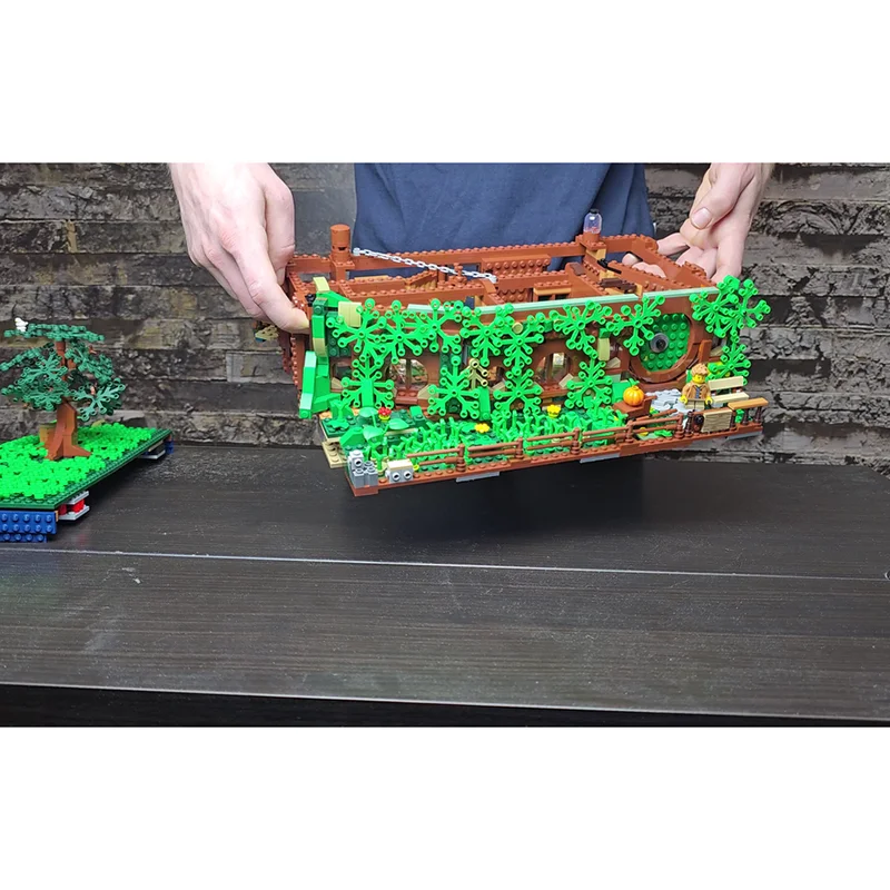 Набор строительных блоков Moc Building Blocks Bag End - Модель «Домик на дереве» для альтернативной сборки, технологичные кирпичики, конструктор для самостоятельной сборки, праздничный набор игрушек, подарки (art.: 3920dad9ee027) - 3920dad9ee027