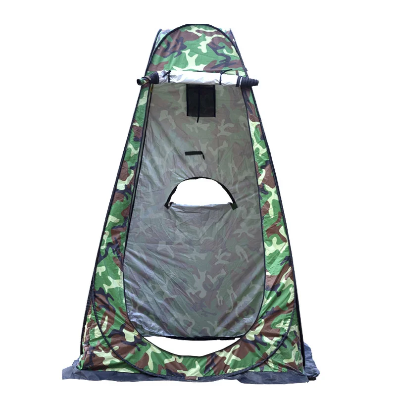 120*120*190cm Camping Shower Tent Pop Up Toilet Tent 2/3 Window Outdoor Changing Privacy Fishing Tent Sun Shade Rain Shelter
