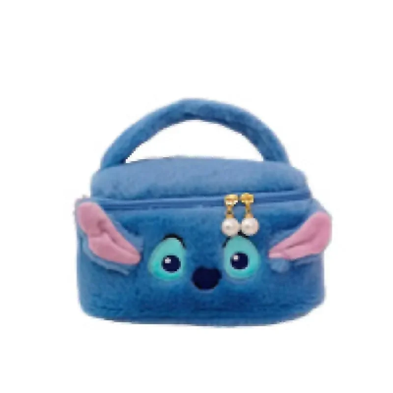 Disney Stitch косметички для женщин Lilo and портативная сумка-ведро девочек большая