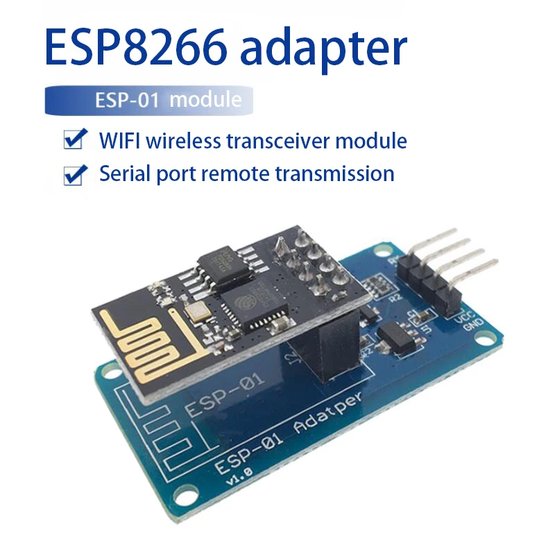 ESP8266 телефон с модулем беспроводного адаптера 3 В 5 в Esp01 | Электронные компоненты и