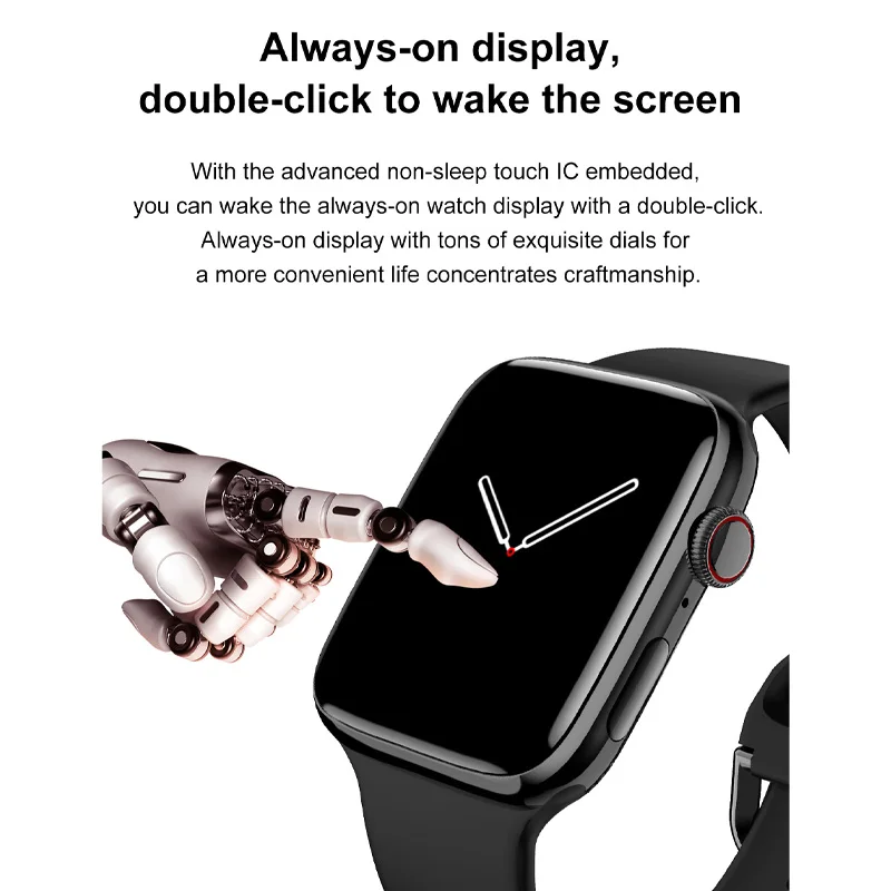 DT7 MAX Smart Watch Series 7 1.9" Screen NFC GPS Tracker Bluetooth Call Men Women 45mm DT7Max Smartwatch 2022 for Apple Xiaomi |