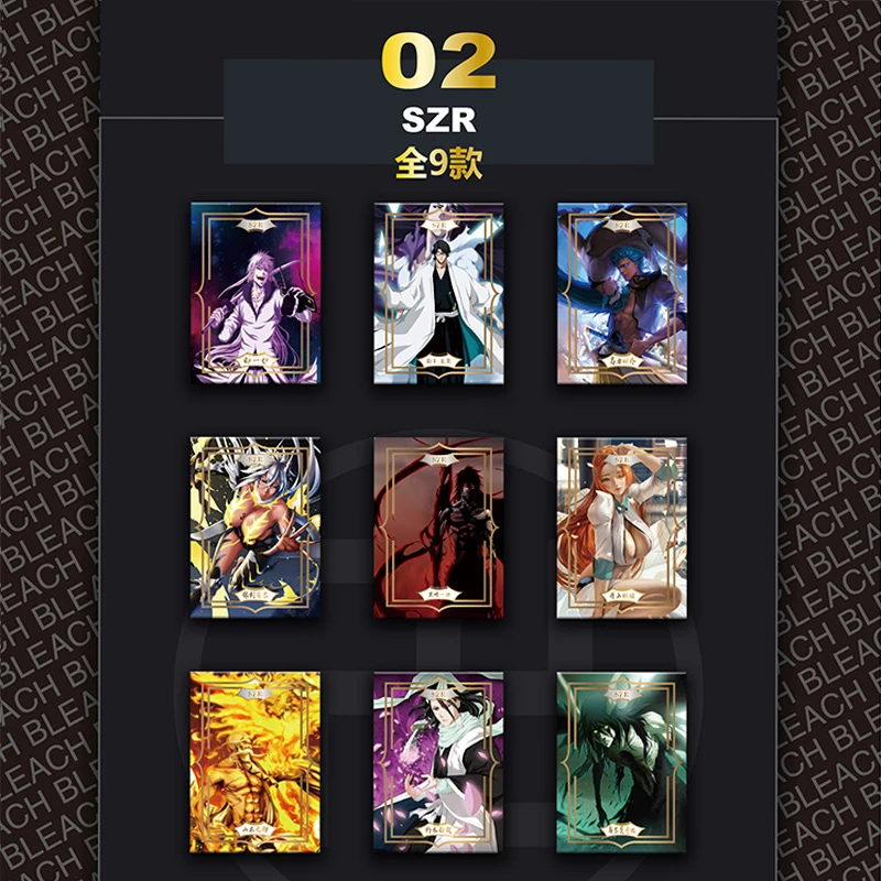 Оригинальные персонажи аниме отбеливатель коллекция горячего тиснения SZR