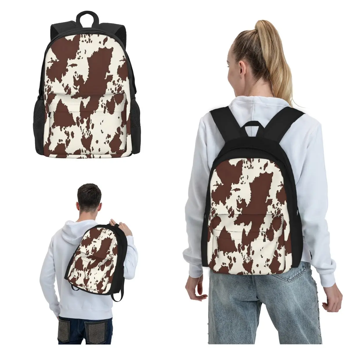 

Cow Print Casual Backpack Discover Freedom Of Movement With Our Ergonomically Designed Backpacks Portable Sports Bag