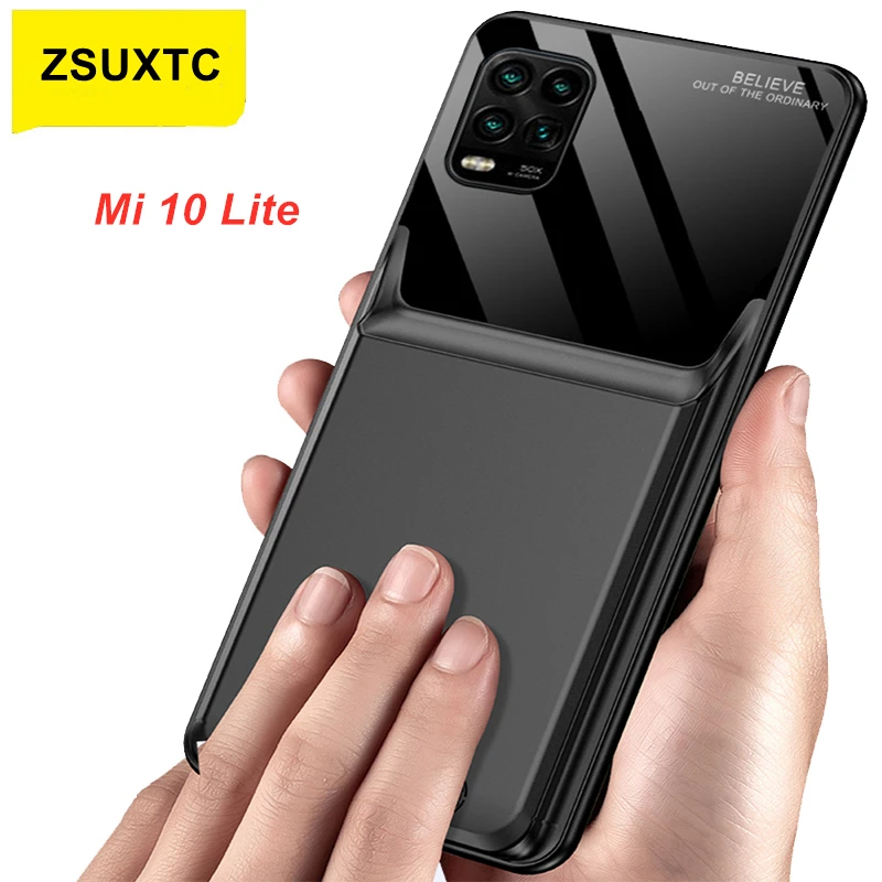 

10000Mah Power Case For Xiaomi Mi 10 Lite Battery Case Mi10 Lite Battery Charger Bank Power Case For Xiaomi 10 Lite Battery Case