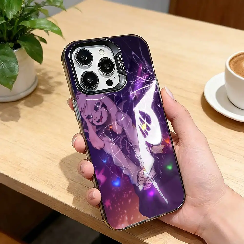 Фото Чехол для телефона U-Undertale Game A-Asriel Dreemurr для iPhone 17, 16, 15, 14, 13, 12, 11 Plus, Pro Max, XS, цветной, серебристо-черный №5