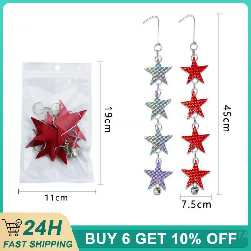 

Big Bell Waterproof Pef Pest Control Products Bird Reflective Hanging Film Flexible Rotation Garden Supplies Bird Repellent