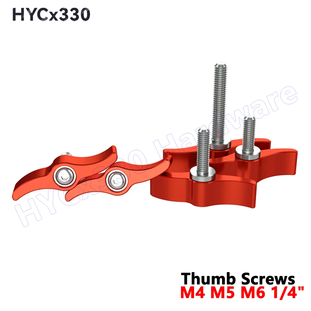 2 шт. Т-образные винты M4 M5 M6 1/4 дюйма