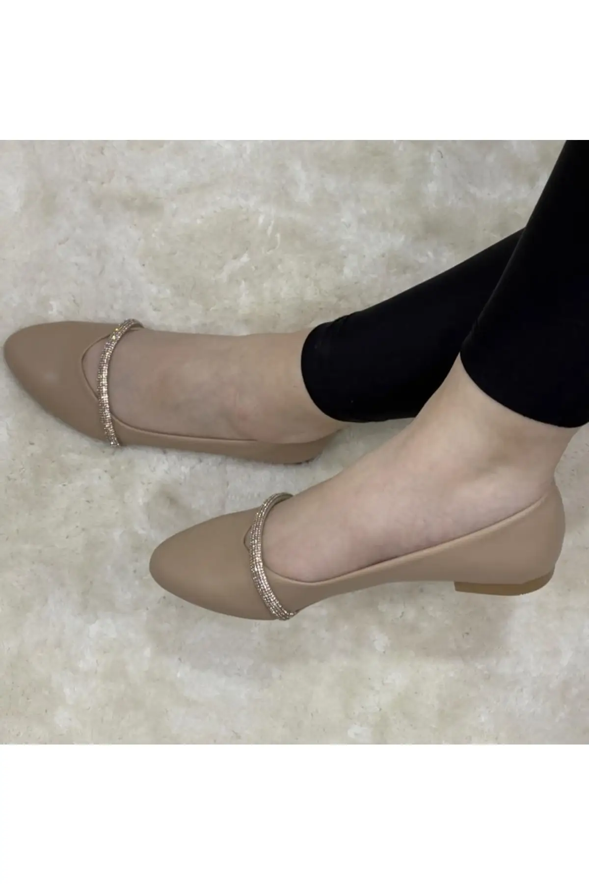

Women Flats Shoes Fine Stone bandeau Fashion Flats For Ladies Casual Shoes Elegant Flat Footwear Summer Ladies Shoes