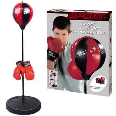 

Buck's 43" Kings Sport Boxing Punching Bag with Boxing Gloves for