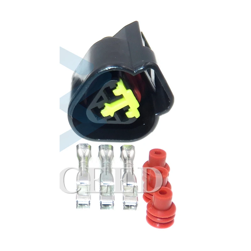 

2 комплекта, 3-контактный стартер, Φ-B, водонепроницаемый пластиковый корпус, разъем серии 2,3, автомобильный жгут проводов, герметичная вилка