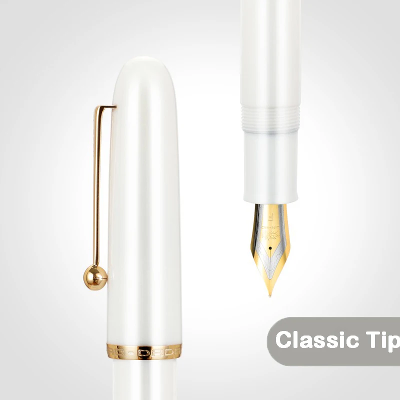 

Перьевая ручка Dadao JINHAO 9016, акриловая прозрачная ручка с наконечником EF/F/M, канцелярские принадлежности, офисные школьные принадлежности, ручки для письма PK 9019