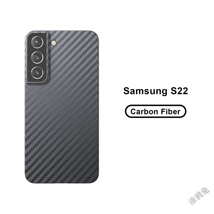 Ультратонкий чехол 0 4 мм для samsung galaxy s22 plus из углеродного волокна телефона