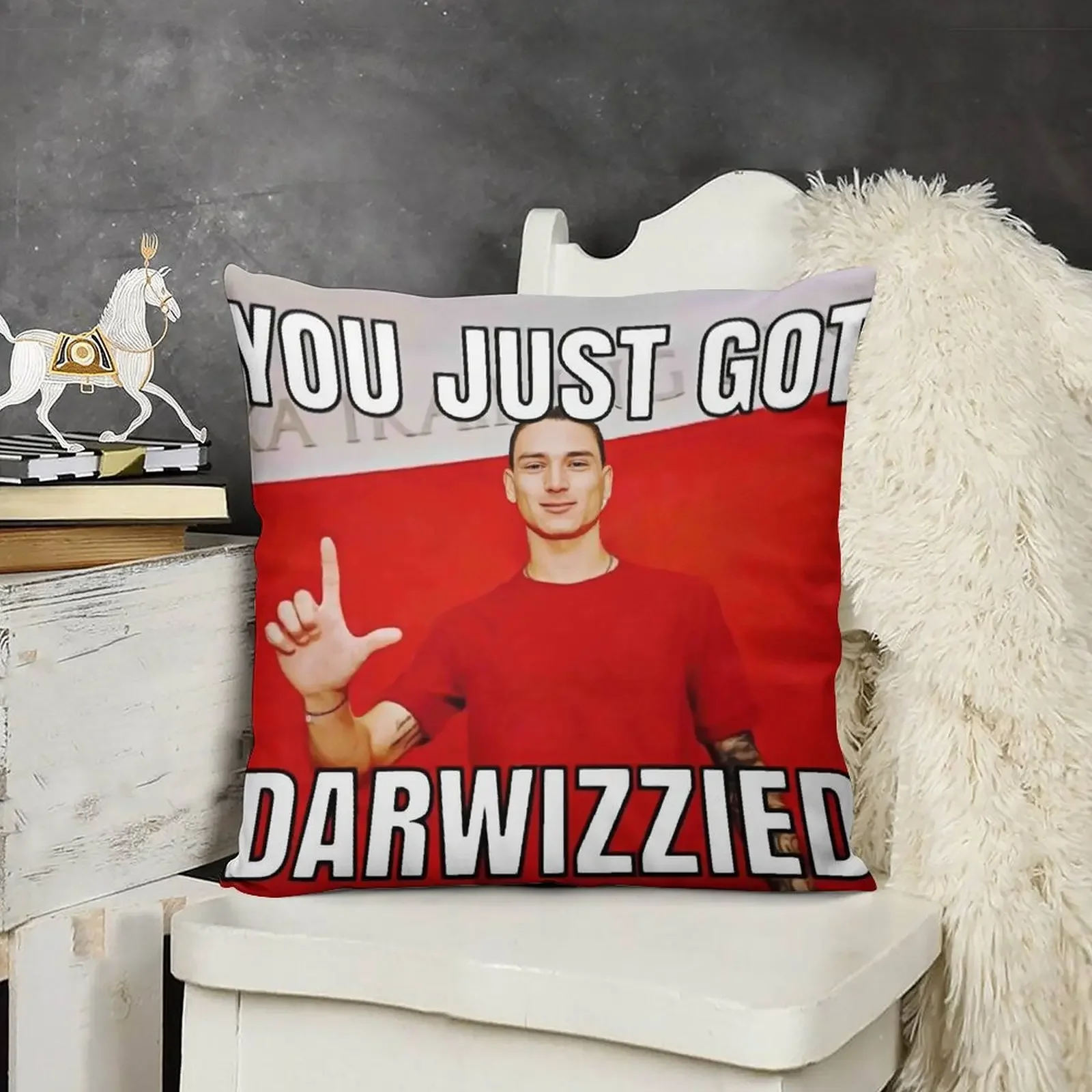 Декоративная подушка You Just Got Darwizzied декоративная для гостиной роскошные диванные