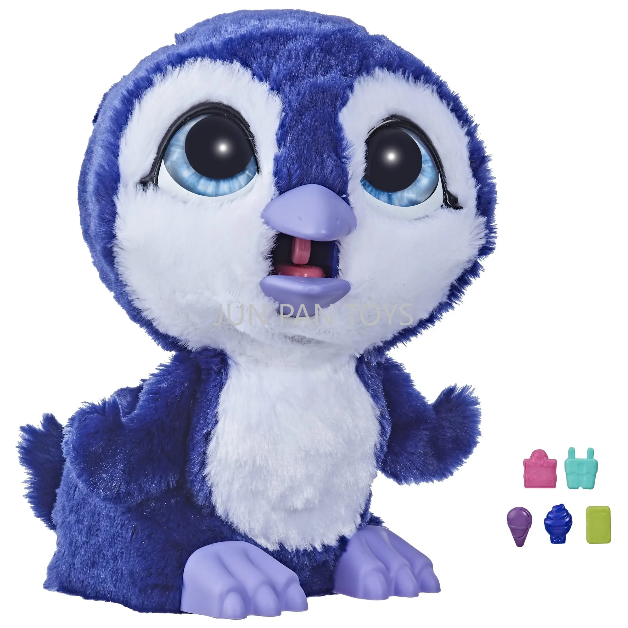 Фото FurReal Walkalots Lil' Wilds Glamalots Тигр Единорог Электронные плюшевые интерактивные животные с подсветкой Детская игрушка Модель Подарки №3