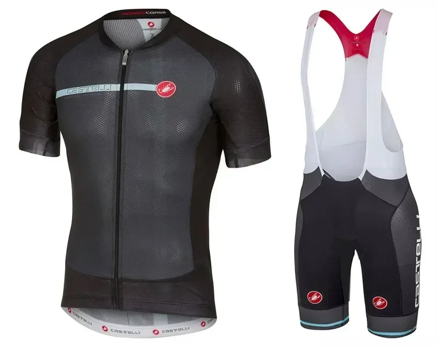 Новый велосипедный трикотаж с короткими рукавами короткий комплект Maillot Ropa Ciclismo