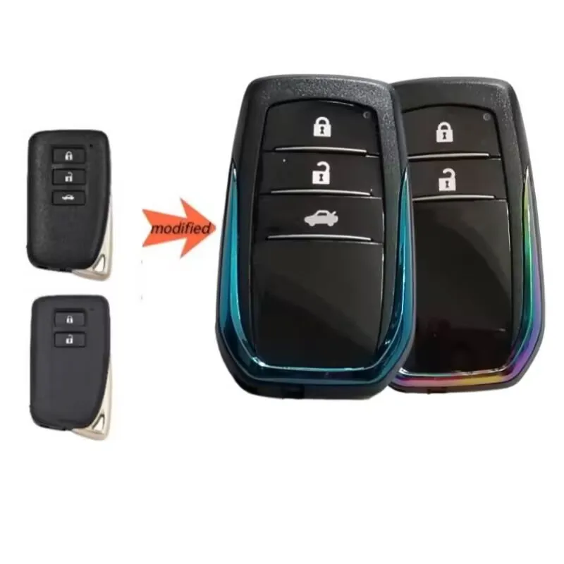 

2/3/4 кнопки модифицированный удаленный автомобильный ключ для Lexus RX350 NX300 Es300h Rx450h GS300 GX470 IS250 ES350 LX570 GX460 Is300h