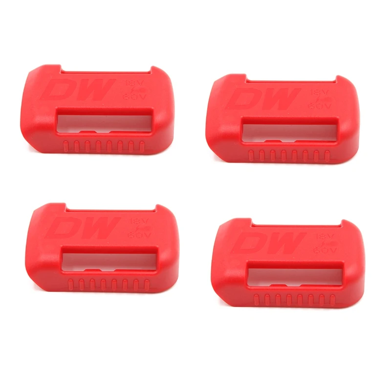 

Держатель для батарей Dewalt, настенный держатель для батарей 20 В, 60 в, подвесная док-станция для организации гаража, 4 упаковки