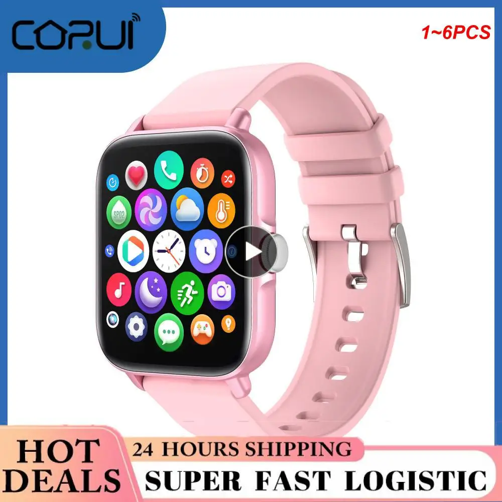 

Смарт-часы P28 Plus мужские, водостойкие, IP67, 1-6 шт.