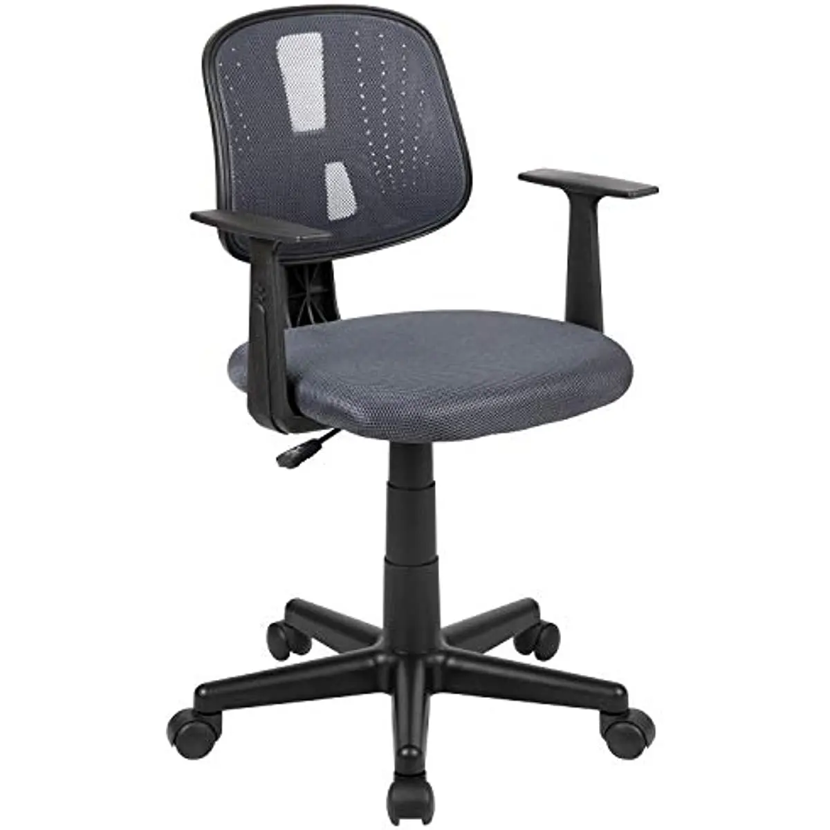 

Стул для офиса с поворотной спинкой и подлокотниками Flash Furniture