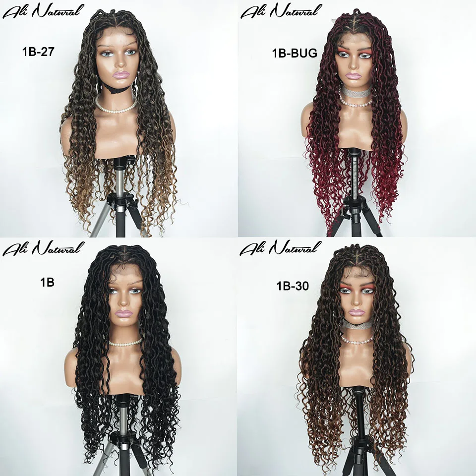 Парики с плетеными кружевами Locs