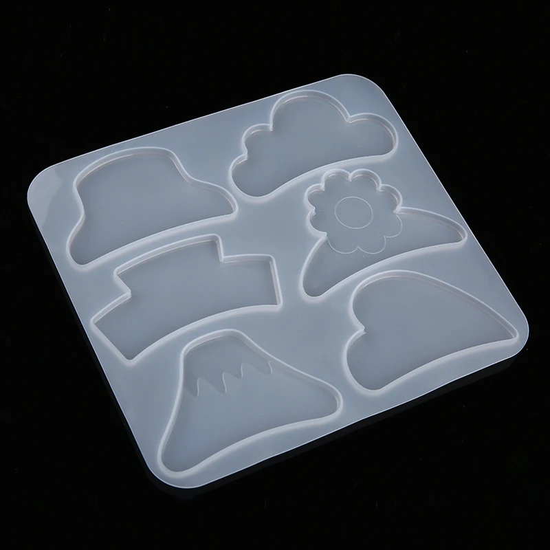 1 Набор сделай сам силиконовые резиновые формы для зажима волос легко