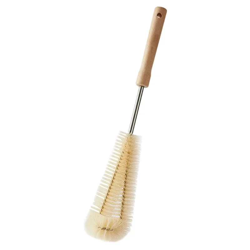 

Щетка для мытья кухонной посуды Wood Stainless Steel + Nylon