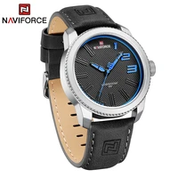 naviforce men sports quartz watch for male clock waterproof men leather wrist watches for relogio masculino 2022 new design