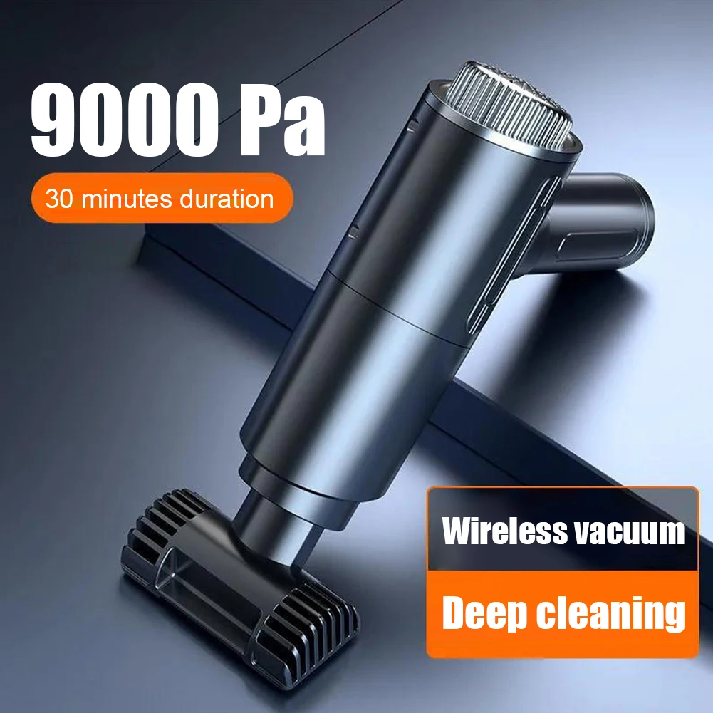 Купи 9000Pa Car Vacuum Cleaner Wireless Handheld Mini Auto Vaccum Cleaner For Car & Home Dual Use Desktop Keyboard Cleaning Duster за 151 рублей в магазине AliExpress