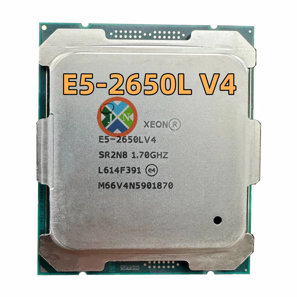 Бывший в употреблении телефон, модель E5 2650LV4 1,70 ГГц, 14 ядер, 35 Мб, SmartCache