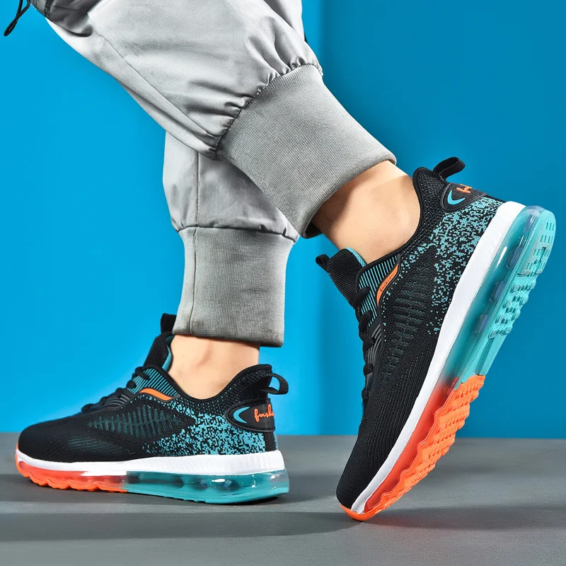 Xiaomi Mijia Sneakers Men Breathable Tennis Sneakers Lightweight Zapatillas Hombre Air Cushion Casual Non-slip Running Shoes