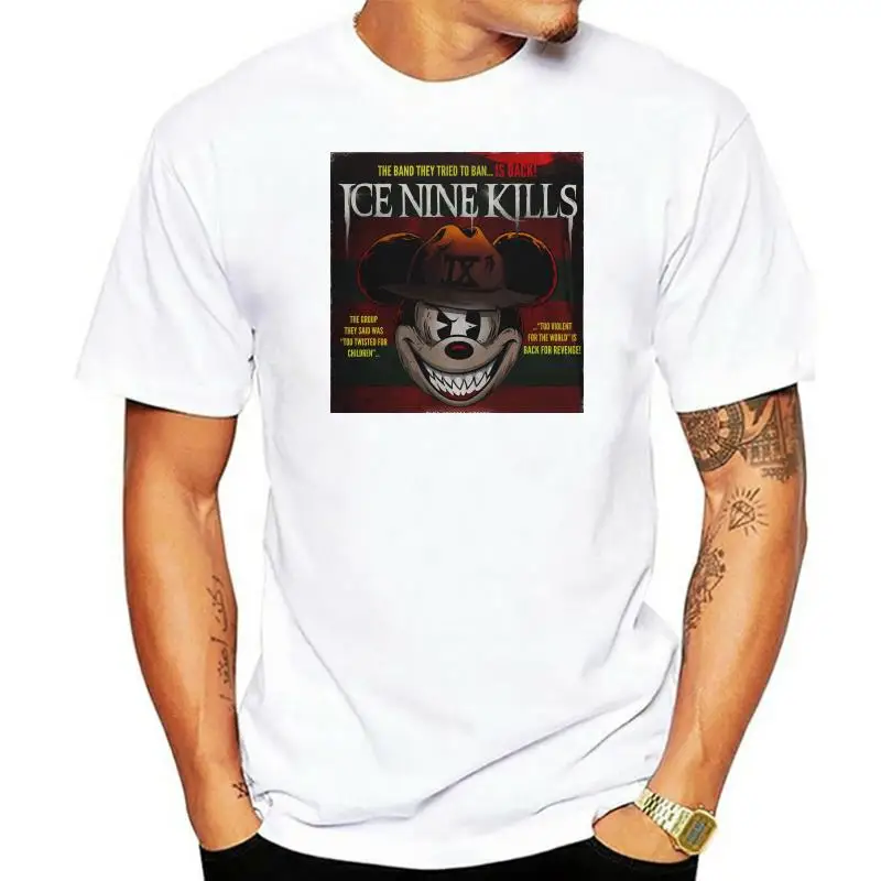 

Мужская забавная футболка ледяной девять криков убивает ix Тур 2022 is back rtv tshirs Женская Мужская футболка