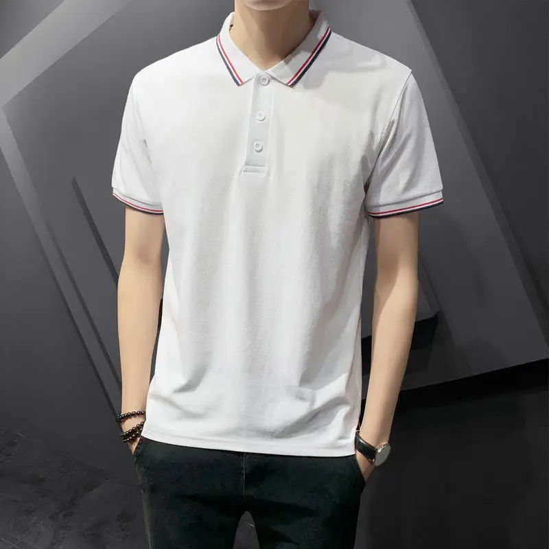 

Male Designers Polo Men's Crop Top New T-Shirt Classic Tshirt Fitness Mens Polo Shirt 2022 Men Clothing Summer T Shirt Shirt