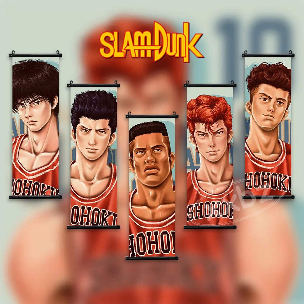 

Classic Slum Dunk Anime Poster Canvas Hd Print Home Decoration Sports Painting Sakuragi Hanamichi Wall Art Picture For Bedroom