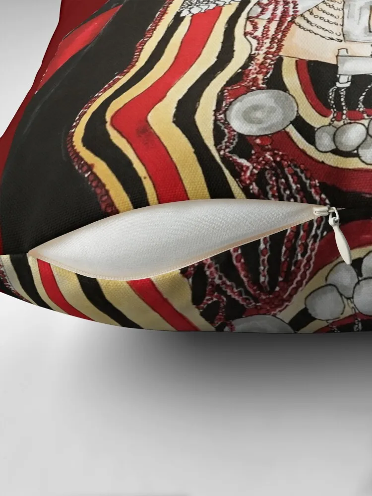 Йеменская Женская иллюстрация декоративная подушка новый год роскошные