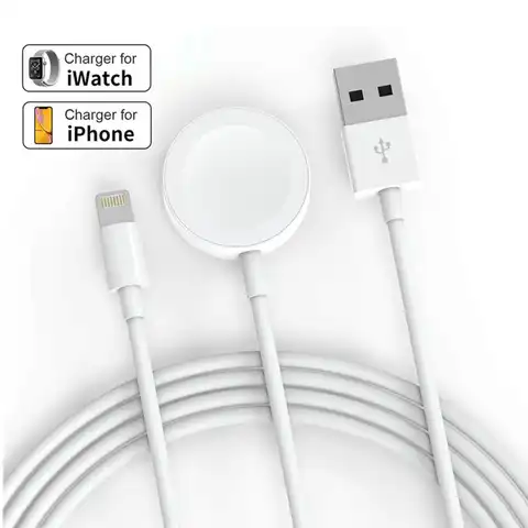 Зарядный кабель для Apple Watch series 7 8 6 5 4 SE 3 в 1, USB быстрая портативная зарядная станция для iphone 14 13 12 11 pro plus 10 9