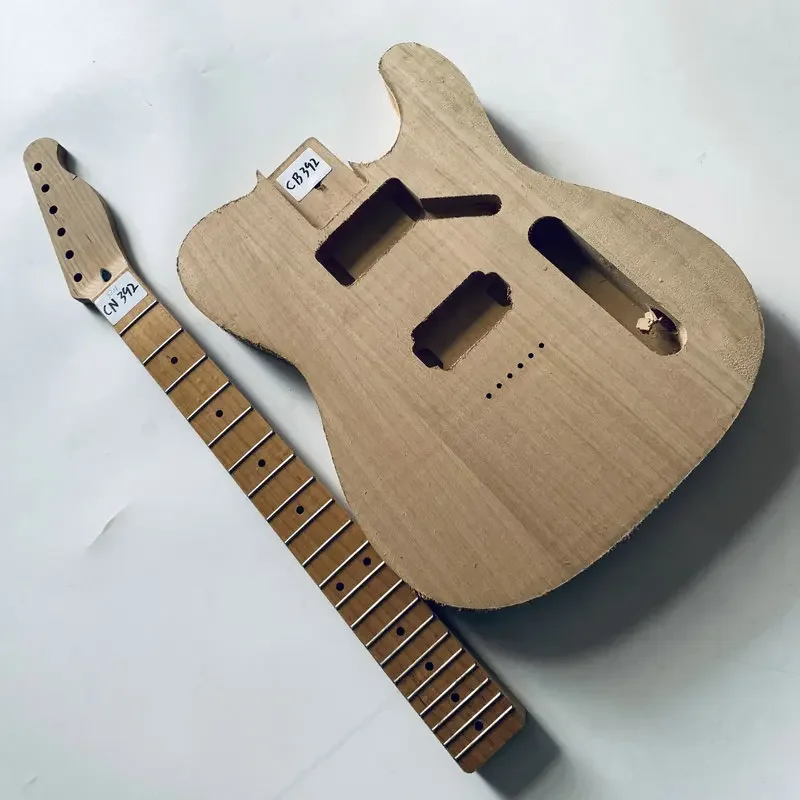 CN392CB392 TL Гитарные наборы с твердым корпусом из ольхи HH Звукосниматели 21 ладь гриф