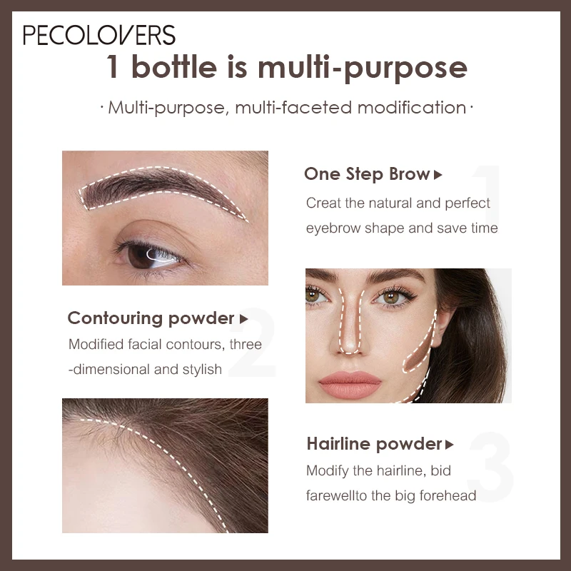 2022 профессиональный набор для формирования бровей один шаг штампов макияжная